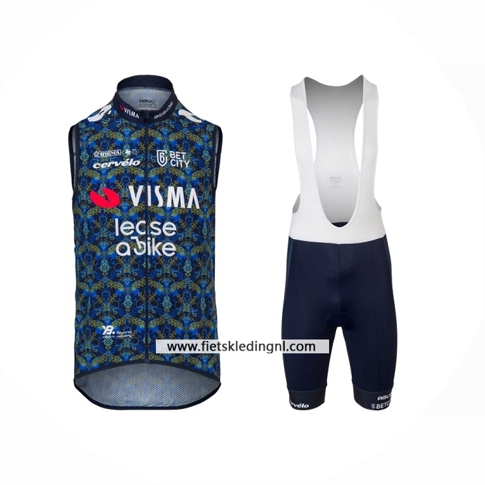 2024 Windvest Jumbo Visma Blauw En Koersbroek